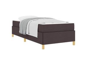 Lit simple 100x200 cm    coloris marron