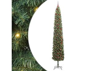 Sapin de noël - arbre de noël artificiel vert 300 cm pvc et acier et plastique