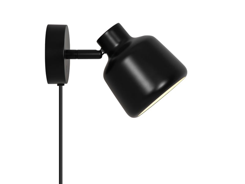  Applique murale design cool et distinctif, louella en métal noir, ip20, nordlux 2612091003 - Conforama D