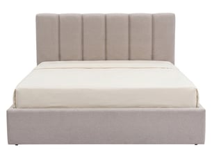 Lit coffre 140x190 cm   LIT ORICE coloris BEIGE