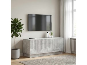 Meuble tv coloris gris 49 cm <strong></strong>  <strong></strong>
