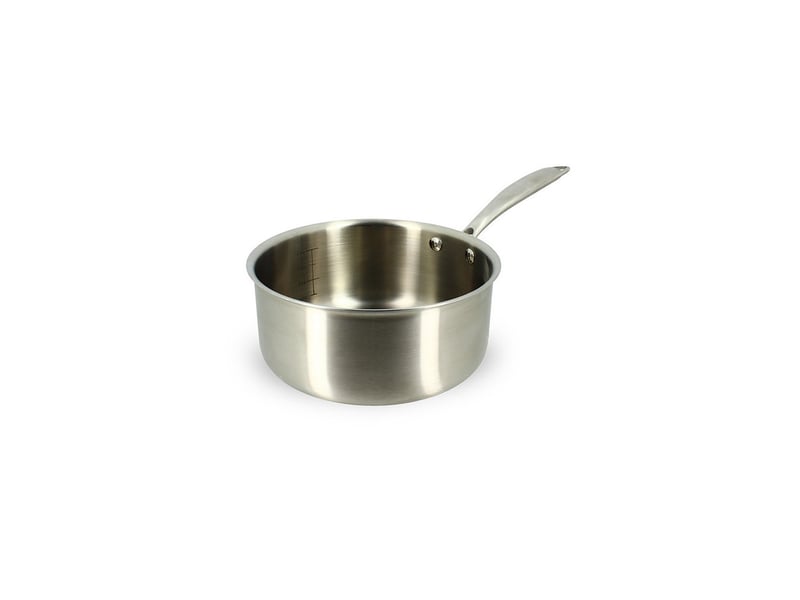 Casserole triply 20cm acier inoxydable fabriquée en france menastyl - Conforama A
