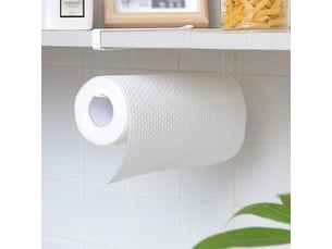 Distributeur de papier essuie-tout sous armoire support pour rouleau de papier sans perçage pour cuisine salle de bain(1 pièces)