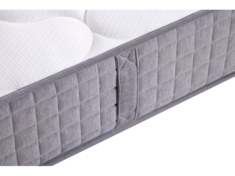  Couchage 140x190 cm, 25 cm d’épaisseur, 7 zones, fermeté h3, blanc  - Conforama E
