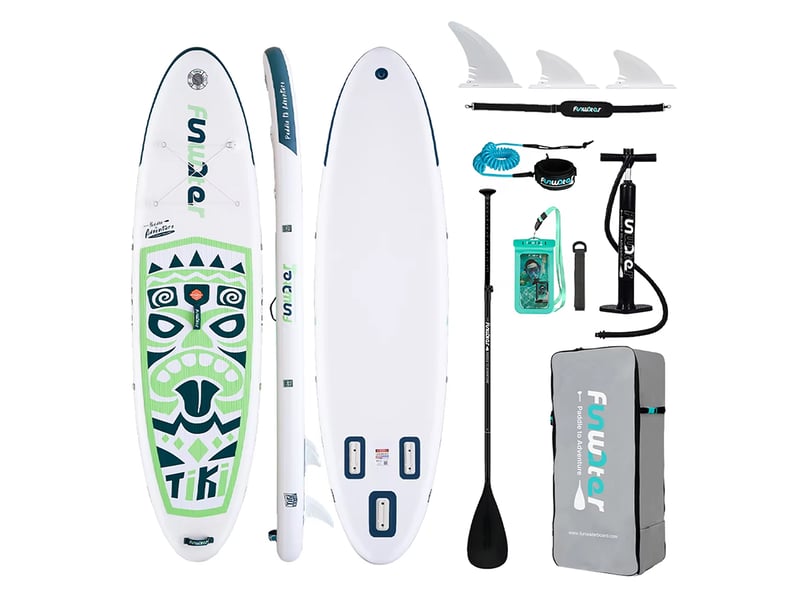  Planche de SUP Funwater SUPFW05A - 320x83x15cm 180kg  - Conforama A