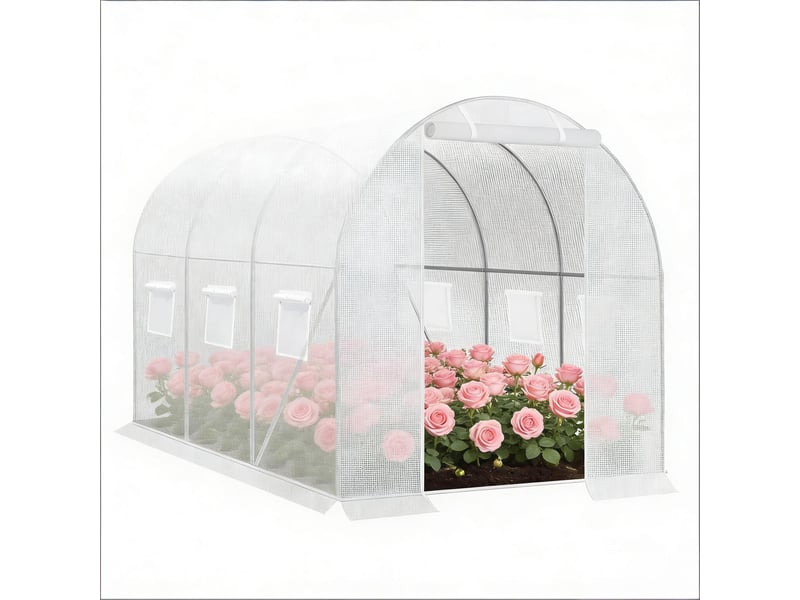  Serre de jardin moderne, serre extérieure pour plantes, serre de jardin  - Conforama A
