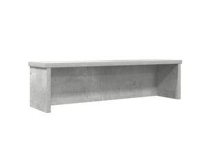 Étagère de cuisine empilable, rangement de cuisine gris béton 50x15x16 cm cf41432