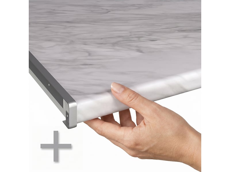  Vicco meuble cuisine, chêne artisanchêne doré, 100cm plan de travail marbre  - Conforama D