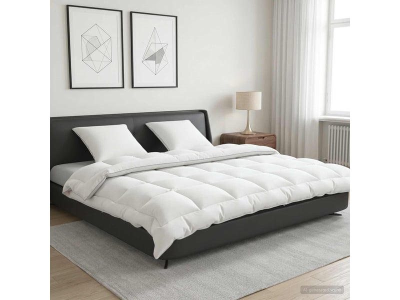  Ensemble de couette et d'oreiller 3 pcs - duvet 200x240 cm 4 saisons  - Conforama B