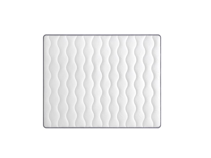  Matelas à ressorts 160x200 cm,fermeté h3,soutien ergonomique,toutes positions de sommeil,20 cm,livré roulé,blanc  - Conforama C