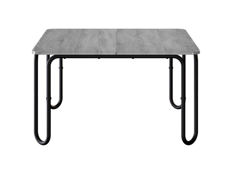  Table basse - table de salon - table à thé sonoma gris 100 x 100 x 45 cm bois d'ingénierie  - Conforama C