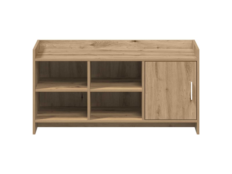  Banc à chaussures, meuble à chaussures 100x39,5x51 cm bois d'ingénierie  - Conforama E