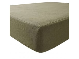 Drap housse 140x190+30 cm gaze de coton hampton spring