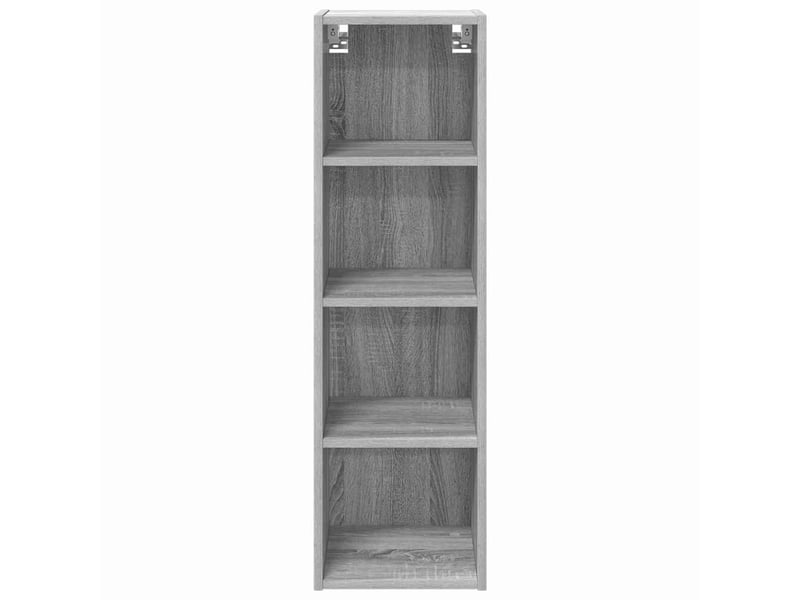  Meuble de rangement, armoire suspendue gris sonoma 30x29,5x100cm  - Conforama E