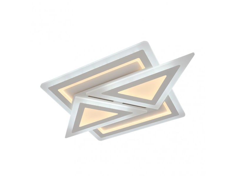  Plafonnier led fabrilamp atria blanc 169 w 22815 lm 3000-4000-6500 k télécommande 5x74x48 cm 172287501 - Conforama C