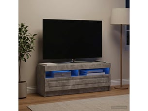 Meuble tv coloris gris 1 cm <strong></strong> <strong></strong>