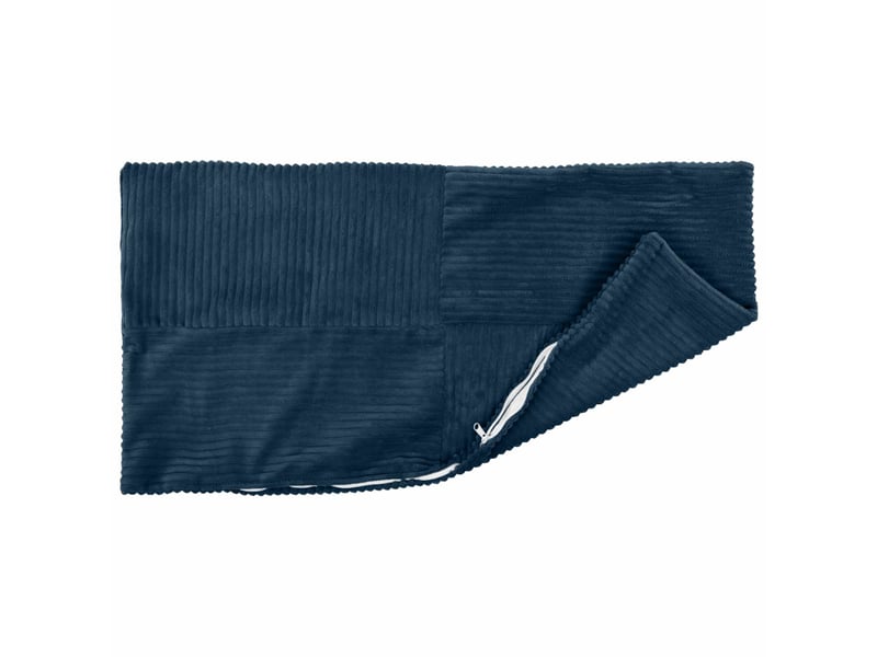  Lot de 6 housses de coussin almelo bleu marine 40 x 60 cm cf49876  - Conforama C