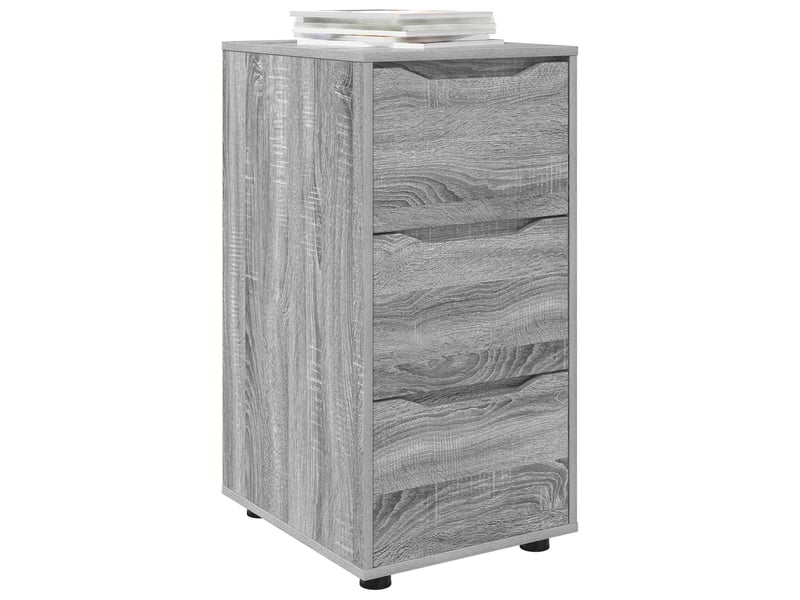  Armoire de rangement, commode de rangement 40 x 48 x 81 cm bois d'ingénierie shl6691  - Conforama C