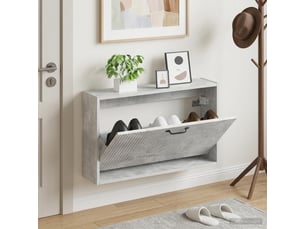 Meuble à chaussures 3 paire(s)  <strong></strong>  <strong></strong> coloris argenté