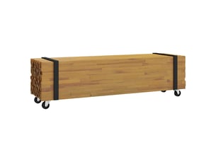 Meuble tv coloris marron 110 cm   