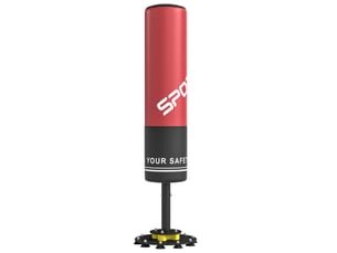 Sac de frappe autoportant de 135 cm, 10 ventouses et amortisseurs pour adultes et adolescents