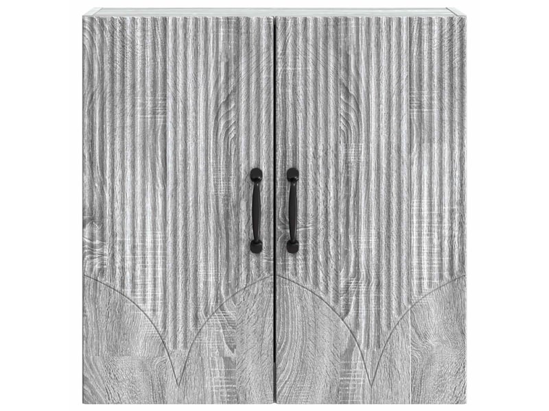  Armoire murale salon, meuble de rangement 59x31x60cm bois d'ingénierie sonoma gris shl7102  - Conforama D