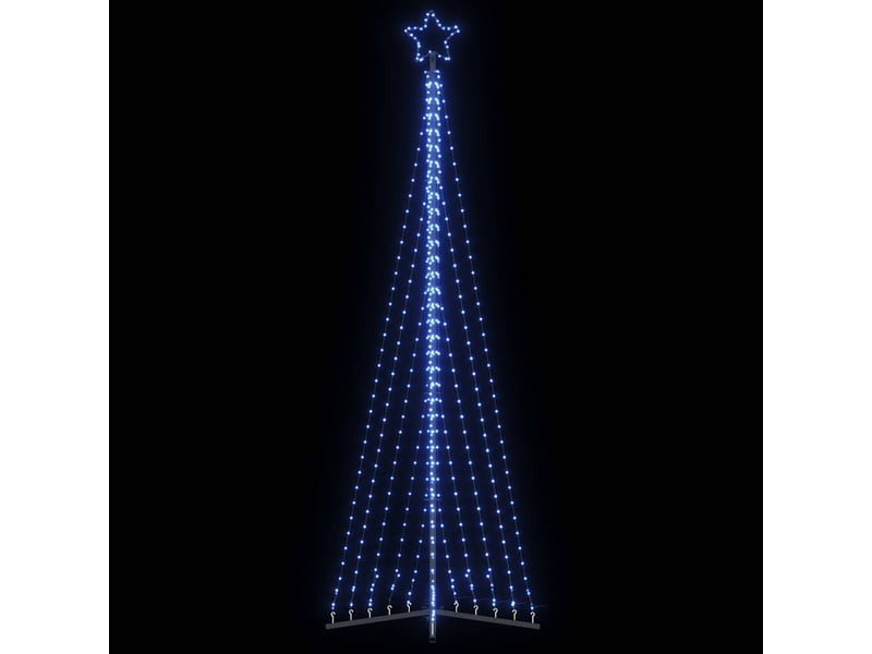  Sapin de noël, arbre de noël à led 495 led bleu 300,5 cm  - Conforama B