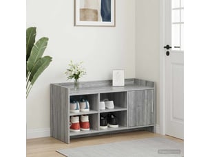 Meuble à chaussures 3 paire(s)  <strong></strong>  <strong></strong> coloris gris