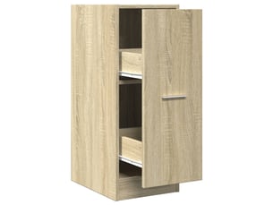 Meuble de rangement, armoire d'apothicaire chêne sonoma 30x41x77,5cm bois ingénierie