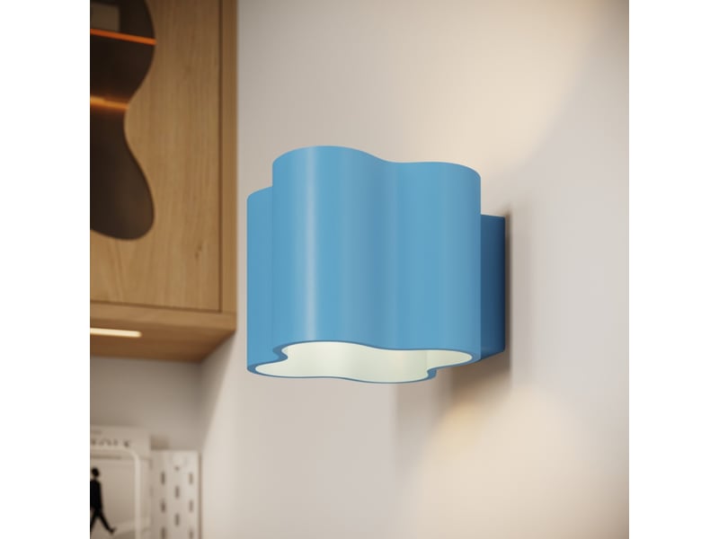  Applique ovio azur g9 aluminium moderne 10x12x14.5cm SL.3399 - Conforama D