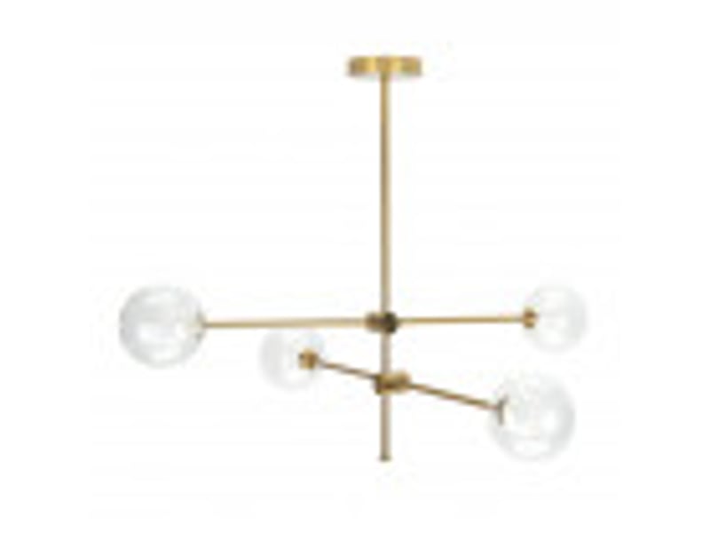  Fabrilamp jerusalen, lampe, moderne, 4 x g9, bronze, 63 x 82 x 82 cm 154654012 - Conforama B