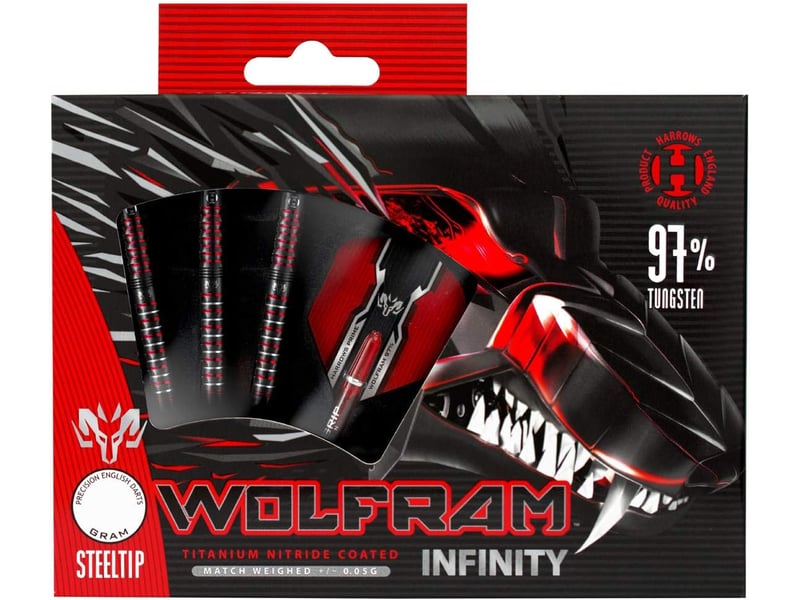  Fléchettes wolfram infinity 90 steel 26g r 22618 R - Conforama A