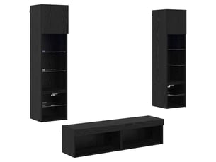 Meuble tv coloris noir  <strong></strong>  <strong></strong>