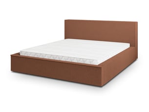 Lit coffre 140x200 cm <strong>MASSENO</strong>  <strong></strong> coloris cuivré