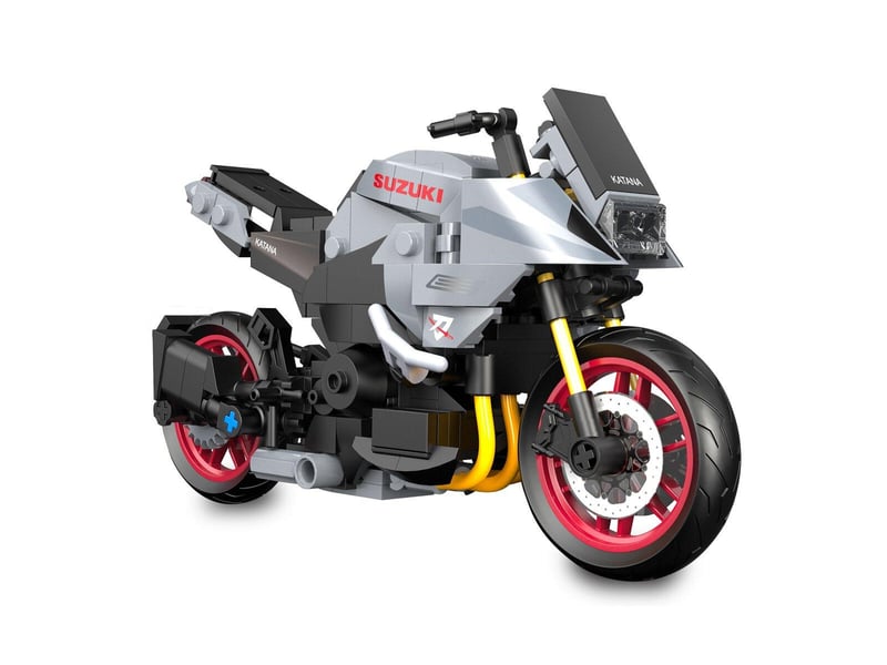  Cada suzuki katana 1:12 gris bricks 402926 - Conforama C