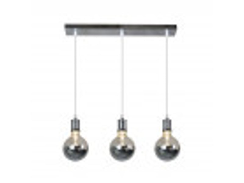  Fabrilamp gala, lampe, moderne, 3 x e27, chromé, 32-113 x 64 x 12.5 cm 167293020 - Conforama D