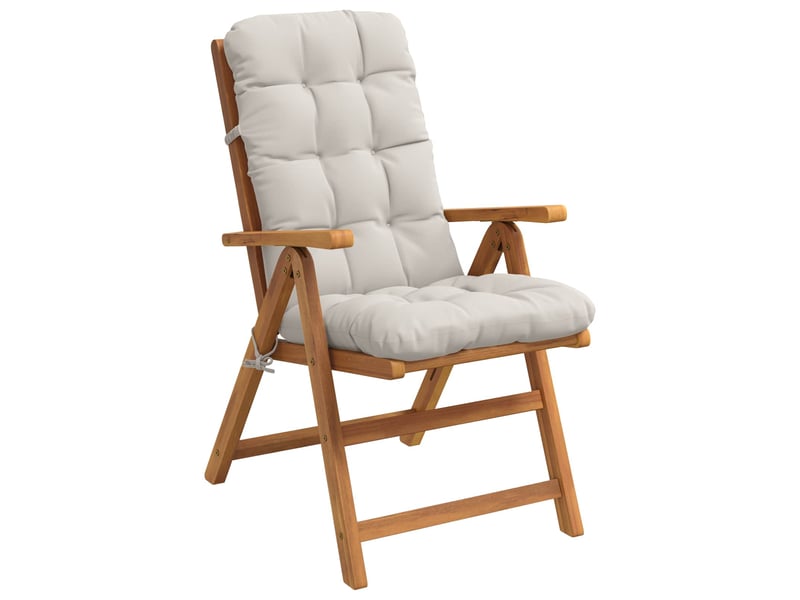  Lot de 4 coussins de chaise à dossier haut vianen cf59346  - Conforama C