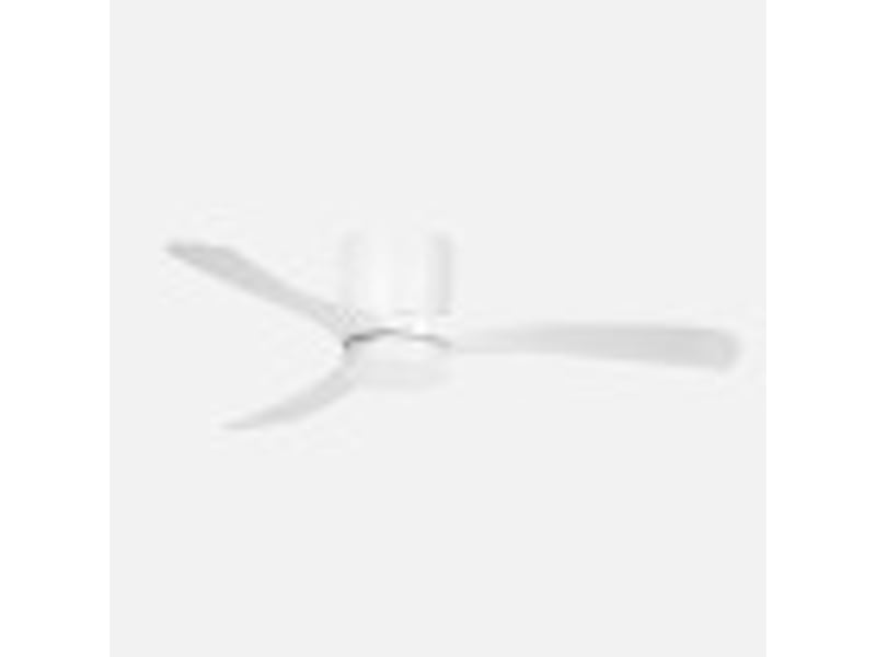  Ventilateur de plafond fabrilamp paterna dc blanc 3 pales 117 cm 6 vitesses led 18 w télécommande 261991301 - Conforama B