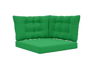 Coussin de canapé d'extérieur, coussin de chaise polyester vert 68,5 x 68,5 cm cf54190