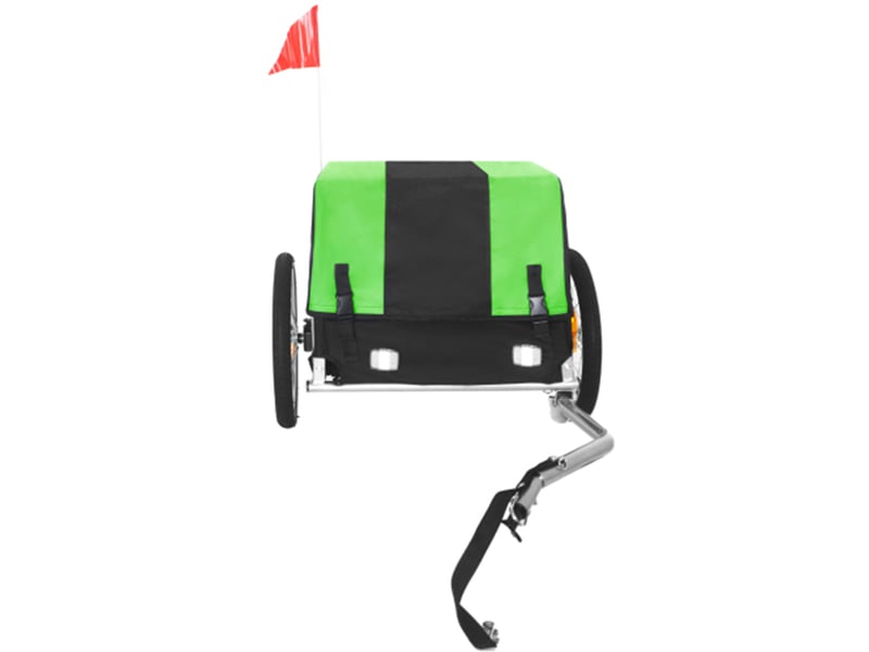 Remorque vélo cargo vertnoir 40 kg, roues 16 pouces, housse étanche amovible - Conforama E