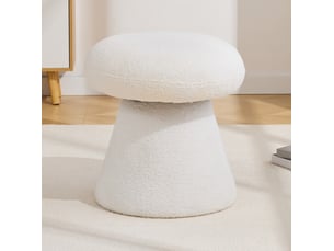 Pouf / repose pied <strong>MODFU</strong> <strong></strong> blanc