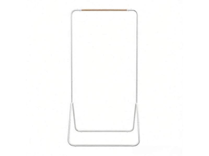  Portant à vêtements en métal blanc 80 x 47 x 146 cm T5828P519374 - Conforama A