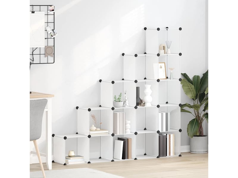  Cubes de rangement 15 pcs transparent pp  - Conforama B