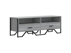 Meuble tv coloris gris 122 cm   