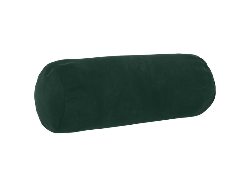  Lot de 6 coussins avec oreiller, coussins décoratifs heerlen vert foncé velours cf50945  - Conforama C