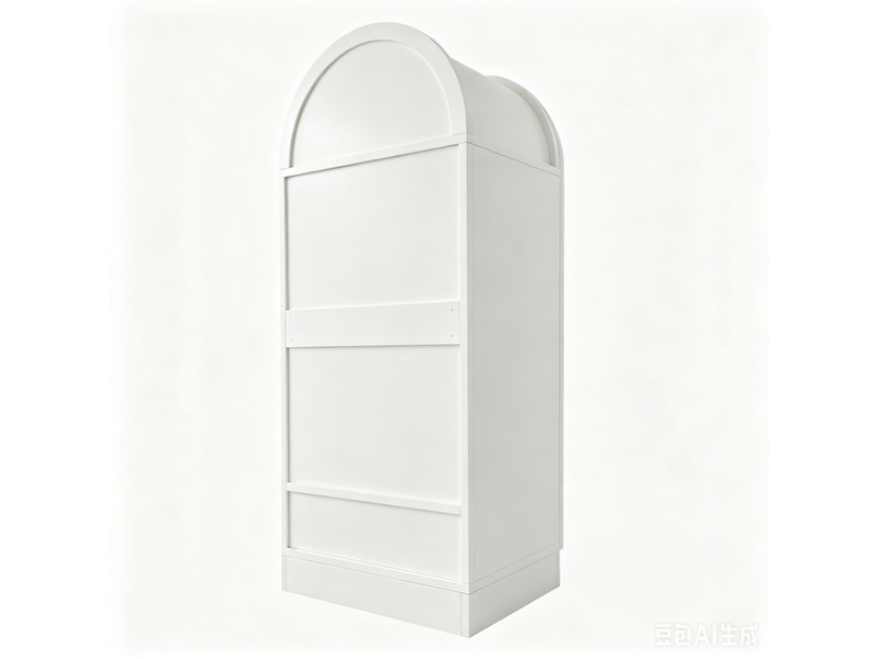  Armoire 70x55x170 cm double porte tiroirs étagères rotin blanc  - Conforama E