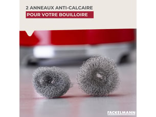 Anneaux anti-calcaire pour bouilloire fackelmann