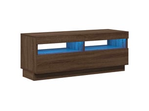 Meuble tv coloris marron 100 cm <strong></strong>  <strong></strong>