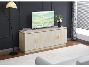 Meuble tv coloris beige HOMYFRANCE
