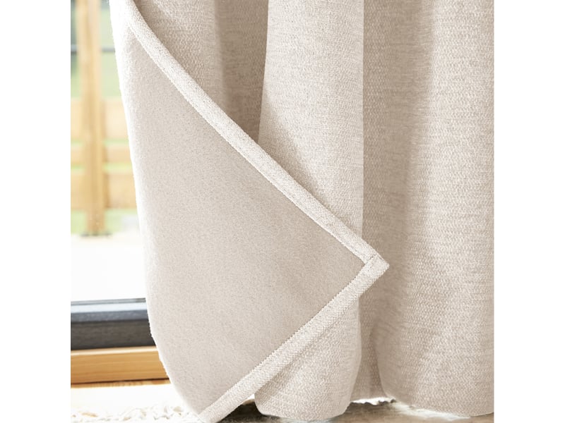  Rideau galon fronceur + polaire 140x260 cm polyester pampa PD21532 - Conforama E